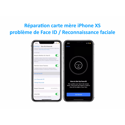Réparation carte mère iPhone X problème de charge ou batterie
